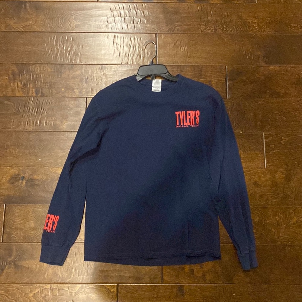 Mens Navy Tyler’s (Dallas Texas) Long Sleeve